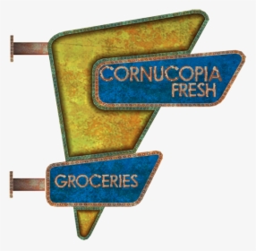 Cornucopia Fresh Groceries - Sign, HD Png Download, Transparent PNG