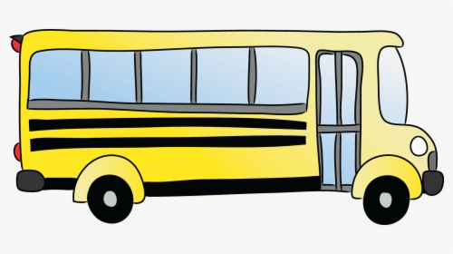 School Bus Clip Art Download Free Clipart - Transparent Transparent Background Bus Clipart, HD Png Download, Transparent PNG
