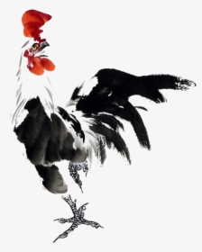 Chinese Ink Painting Chicken, HD Png Download, Transparent PNG