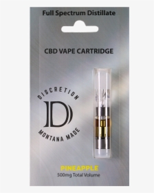 Discretion Cbd Flavored Cartridge Pineapple - Eye Liner, HD Png Download, Transparent PNG