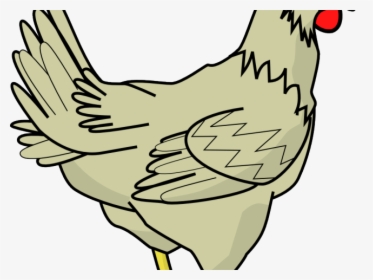 Draw Clipart Hen - Chicken Drawing Clear Background, HD Png Download ...
