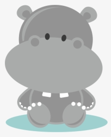 Baby-hippo - Baby Hippo Clipart, HD Png Download, Transparent PNG
