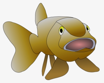Friends Clipart Fish Free - Brown Fish, HD Png Download, Transparent PNG