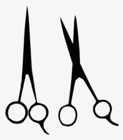Comb Hair-cutting Shears Hairdresser Scissors Hairstyle - Hair Scissors Vector, HD Png Download, Transparent PNG