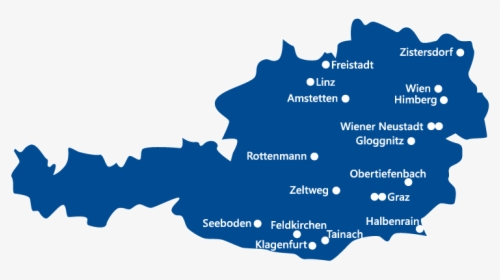 Österreich-karte - Free Austria Vector Map, HD Png Download, Transparent PNG