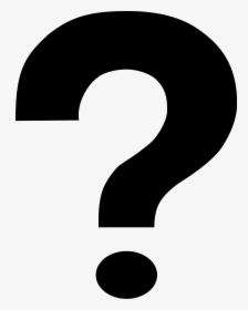 Question Mark Black And White, HD Png Download, Transparent PNG