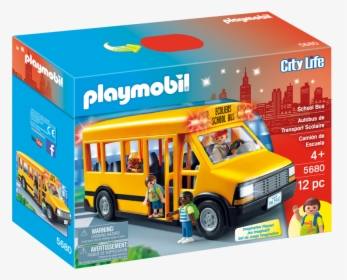School Bus Usa Playmobil, HD Png Download, Transparent PNG