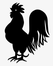 Rooster Silhouette Png, Transparent Png, Transparent PNG