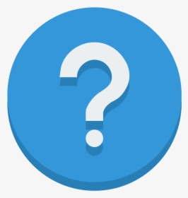 Question Mark Png - Shopping Bag Icon Circle, Transparent Png, Transparent PNG