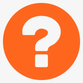 Question Mark Png Orange - Question Mark Logo Png, Transparent Png, Transparent PNG