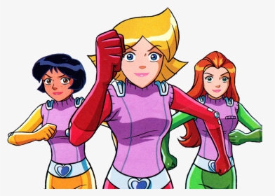 Yükle Totally Spies Information Pictures Free Downloadtotally - Cartoon, HD Png Download, Transparent PNG