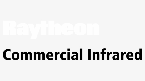 Raytheon Commercial Infrared Logo Black And White - Raytheon, HD Png Download, Transparent PNG