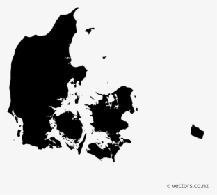 Denmark Map Vector, HD Png Download, Transparent PNG