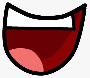 Clip Art Open Mouth Smile - Bfdi Smile Mouth Open L, HD Png Download ...