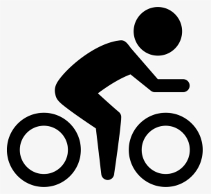 Bike - Icon People Biking Png, Transparent Png, Transparent PNG