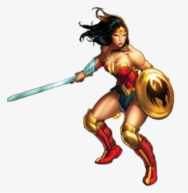 Wonder Woman Png - Wonder Woman Rebirth New 52, Transparent Png, Transparent PNG