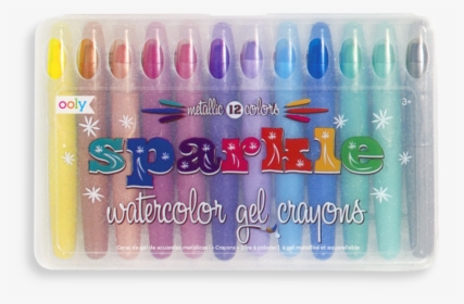 Crayons Transparent Totally - Metallic Gel Crayons, HD Png Download, Transparent PNG