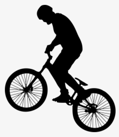 Boy, Man, Male, Person, People, Human, Bicycle, Bike - Dark Blue And Black Bmx Bike, HD Png Download, Transparent PNG