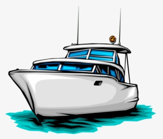 Transparent Boat Vector Png - Pleasure Craft Png, Png Download, Transparent PNG
