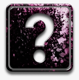 Pink Question Mark Clipart - Black Folder Icon No Background, HD Png Download, Transparent PNG