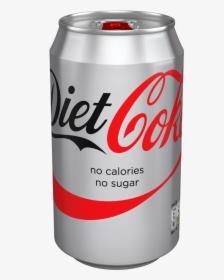 Diet Coke Can 24 X 330ml - Coca Cola Diet Can, HD Png Download, Transparent PNG