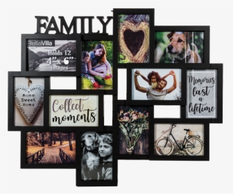 Bestbuy Frames Family Title Collage Picture Frame , - Family Photo Frame Hd, HD Png Download, Transparent PNG