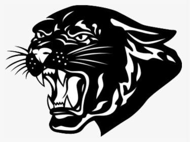 Panther Face Cliparts - Liberty County High School Panthers, HD Png Download, Transparent PNG