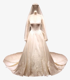 Wedding Dress Of Lady Diana Spencer Buckingham Palace - Sarah Burton Kate Middleton Wedding Dress Sketch, HD Png Download, Transparent PNG
