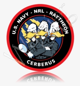 Cerberus Raytheon Us Navy Usn - Emblem, HD Png Download, Transparent PNG