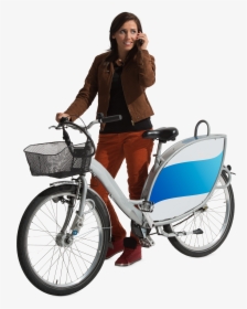 People Bike Png, Transparent Png, Transparent PNG