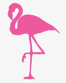 Sunglasses Clipart Flamingo - Silhouette Flamingo Clipart Png, Transparent Png, Transparent PNG