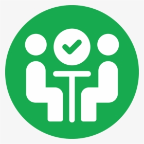 Coaching - Circle - Coaching Icon Png Green, Transparent Png, Transparent PNG