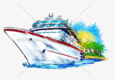 Cruise Ship Vector Png - Cruise Clipart, Transparent Png, Transparent PNG