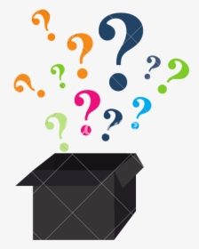 Question Mark On Box - Box With Question Mark Png, Transparent Png, Transparent PNG
