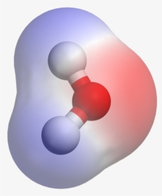 Water Electron Density - Water Molecule, HD Png Download, Transparent PNG