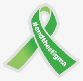 Green Ribbon Pin Badge, HD Png Download, Transparent PNG