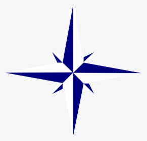 Gray Compass Star 2 Svg Clip Arts - Compass Star Png, Transparent Png, Transparent PNG