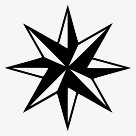 Compass Arrow Direction Directions Compass Rose - Compass Rose, HD Png Download, Transparent PNG