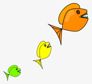 Fish Taco Clipart Small Cartoon - Small Fish Clip Art, HD Png Download, Transparent PNG