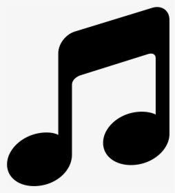 Clip Art Nota Musical Vetor - Black Music Icon Png, Transparent Png, Transparent PNG