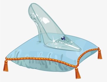 Cinderella Glass Slipper Clipart - Pantoufle De Vair De Cendrillon, HD Png Download, Transparent PNG