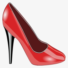 Red Shoe Clip Art - Shoe Clip Art, HD Png Download, Transparent PNG
