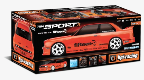 Hpi Rs4 Sport 3 Bmw M3 E30 Rtr - Hpi Rs4 Sport 3 Bmw M3 E30, HD Png Download, Transparent PNG