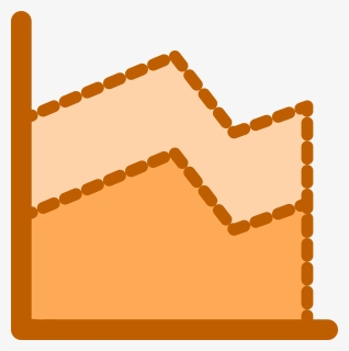 Diagram, Line Chart, Statistics, Orange, Data, Graph - Pictogramme Graphique, HD Png Download, Transparent PNG