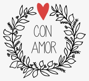 Con Amor - Heart, HD Png Download, Transparent PNG
