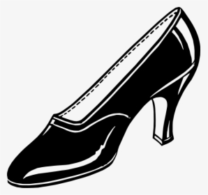 Heels Clipart Cinderella - Shoe Clip Art, HD Png Download, Transparent PNG
