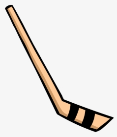 Clip Art Image Png Club Penguin - Hockey Stick Clipart, Transparent Png, Transparent PNG
