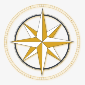 Golden Circle Compass Vector, Compass, Direction, Sunset - Compass Vector Png Transparent, Png Download, Transparent PNG