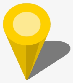 Location Map Pin Yellow7 - Pin Yellow Png, Transparent Png, Transparent PNG