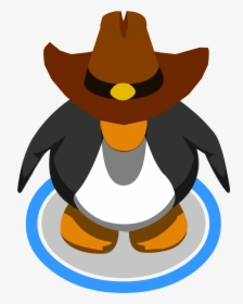 Brown Cowboy Hat Ingame - Club Penguin Pumpkin Head, HD Png Download, Transparent PNG